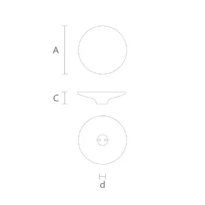 Round cabinet handles for furniture sleek design from natural wood